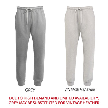 Theta Chi Vintage Grey Classic Joggers