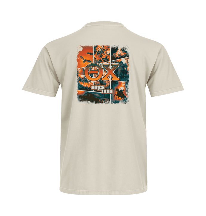 Ivory Printed T-shirt Back