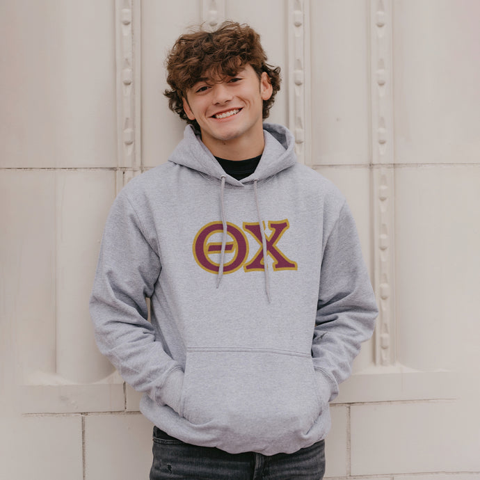 Theta Chi Greek Letter Graphic Hoodie