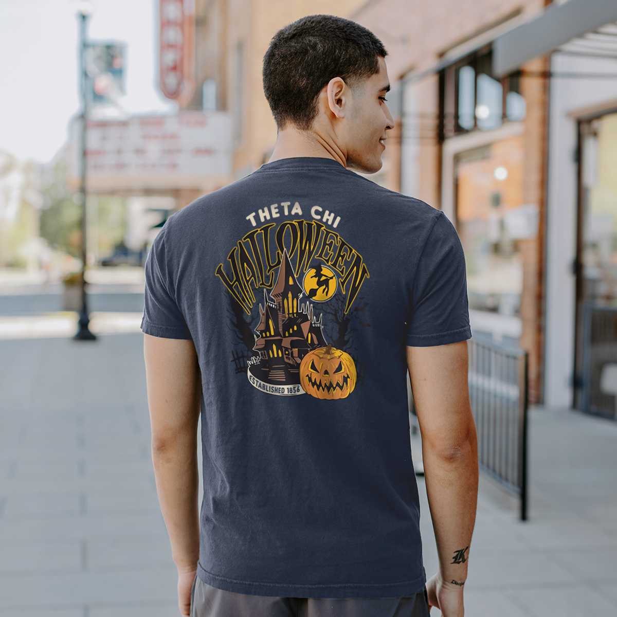 Theta Chi Midnight Manor Short Sleeve Tee