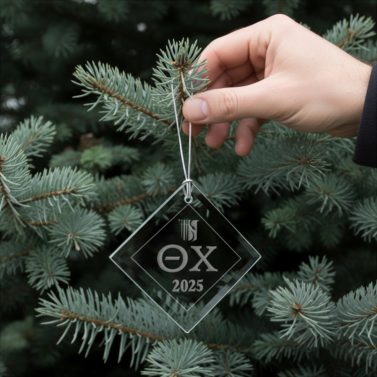 New! Theta Chi 2025 Limited Edition Holiday Ornament