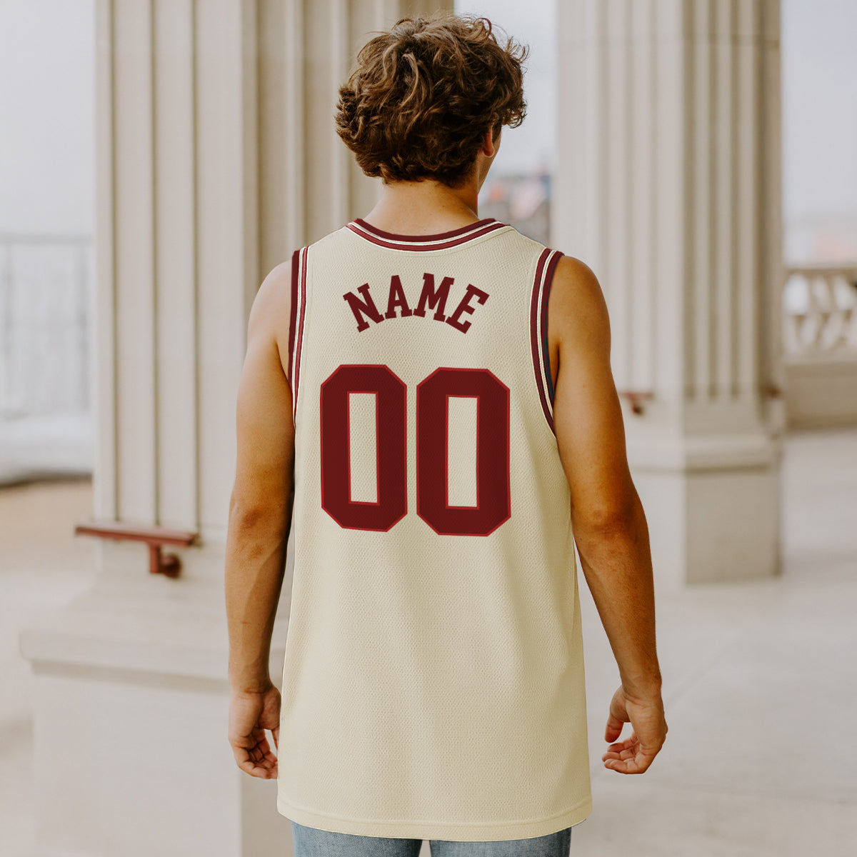Theta Chi Retro Basketball Jersey.