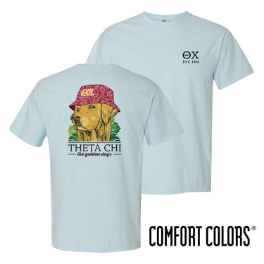 Theta Chi Bucket Hat Retriever Tee