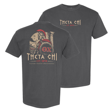 Greek warrior t-shirt with fraternity design