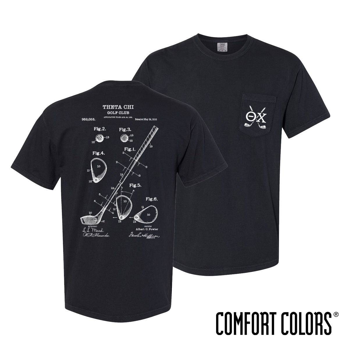 Theta Chi Club Components Short Sleeve Tee