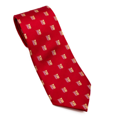 Theta Chi Shield Silk Tie