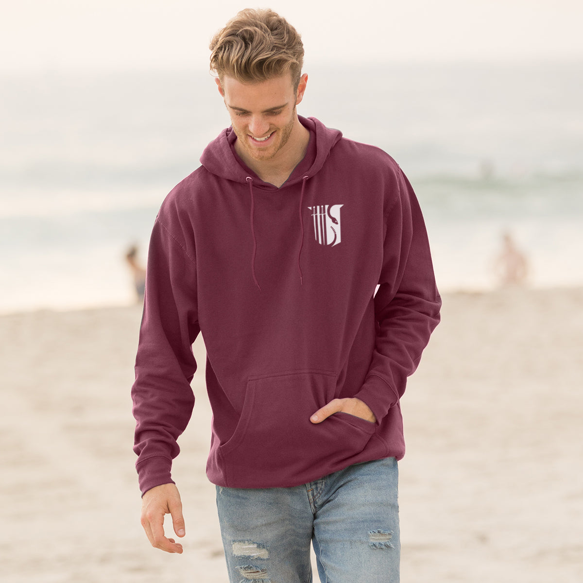 Theta Chi Retro Block Graphic Hoodie