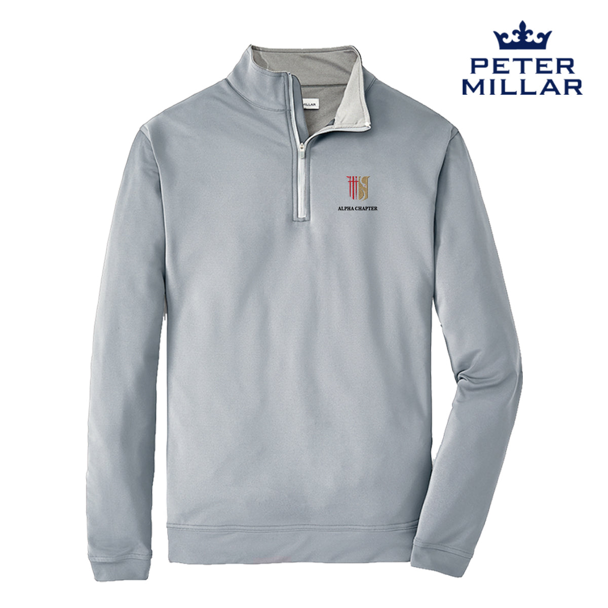 Theta Chi Personalized Peter Millar Perth Stretch Quarter Zip