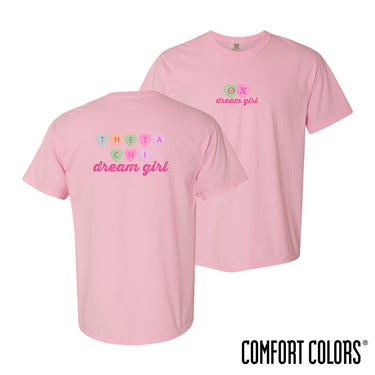 Theta Chi Candy Hearts Short Sleeve Tee
