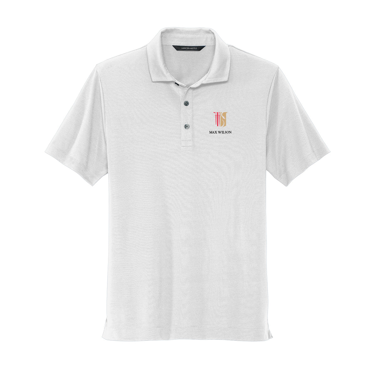 Theta Chi White Badge Polo