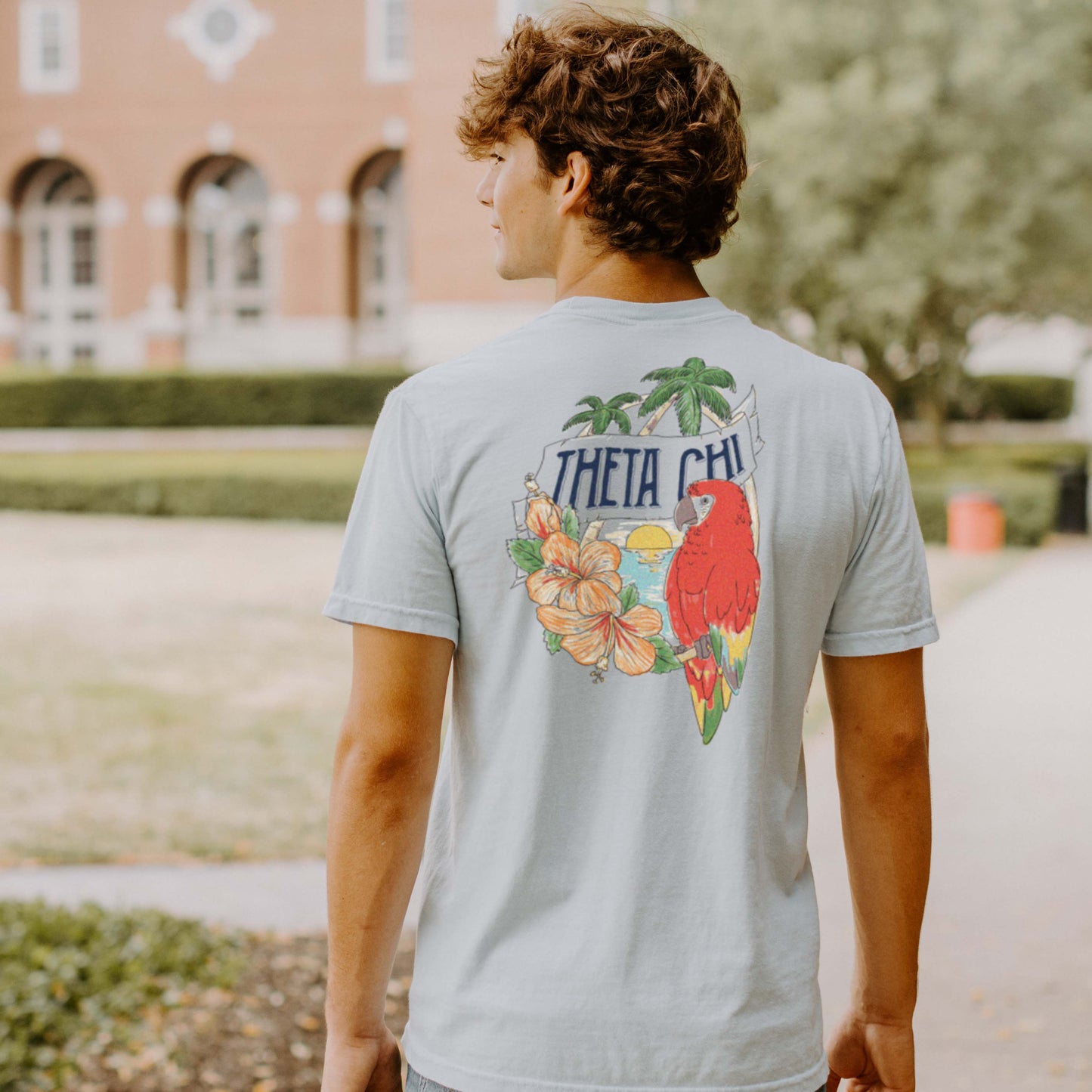 Theta Chi Comfort Colors Tropical Tee