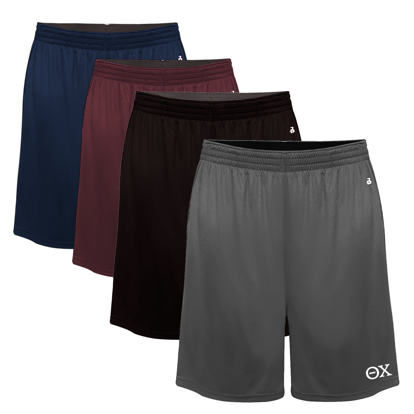 Theta Chi 8" Softlock Pocketed Shorts | Theta Chi | Apparel > Shorts