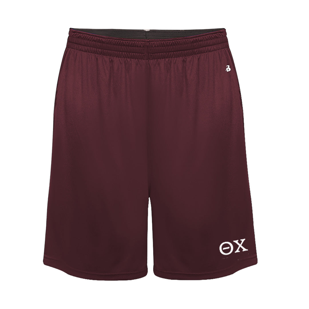 Theta Chi 8" Softlock Pocketed Shorts