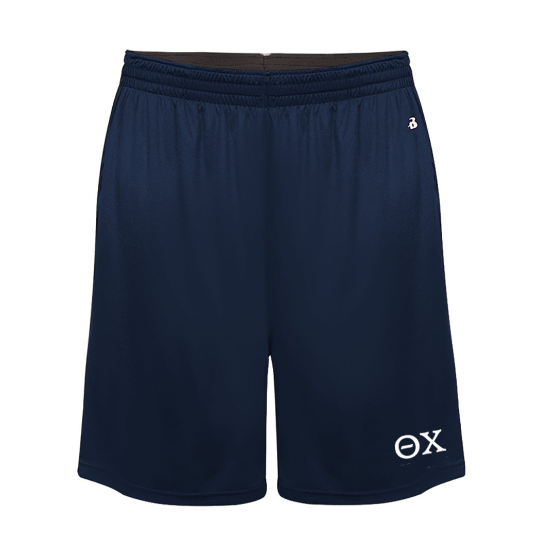 Theta Chi 8" Softlock Pocketed Shorts