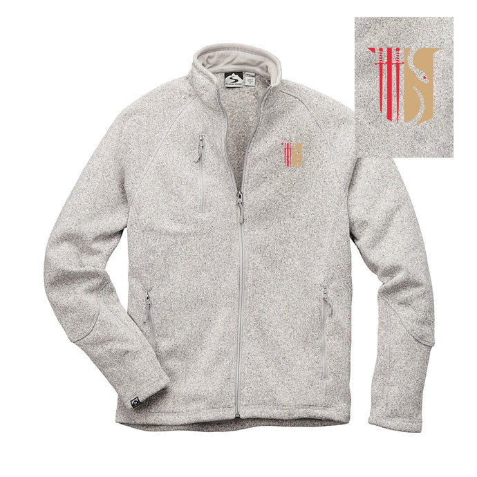 Theta Chi Embroidered Symbol Full Zip