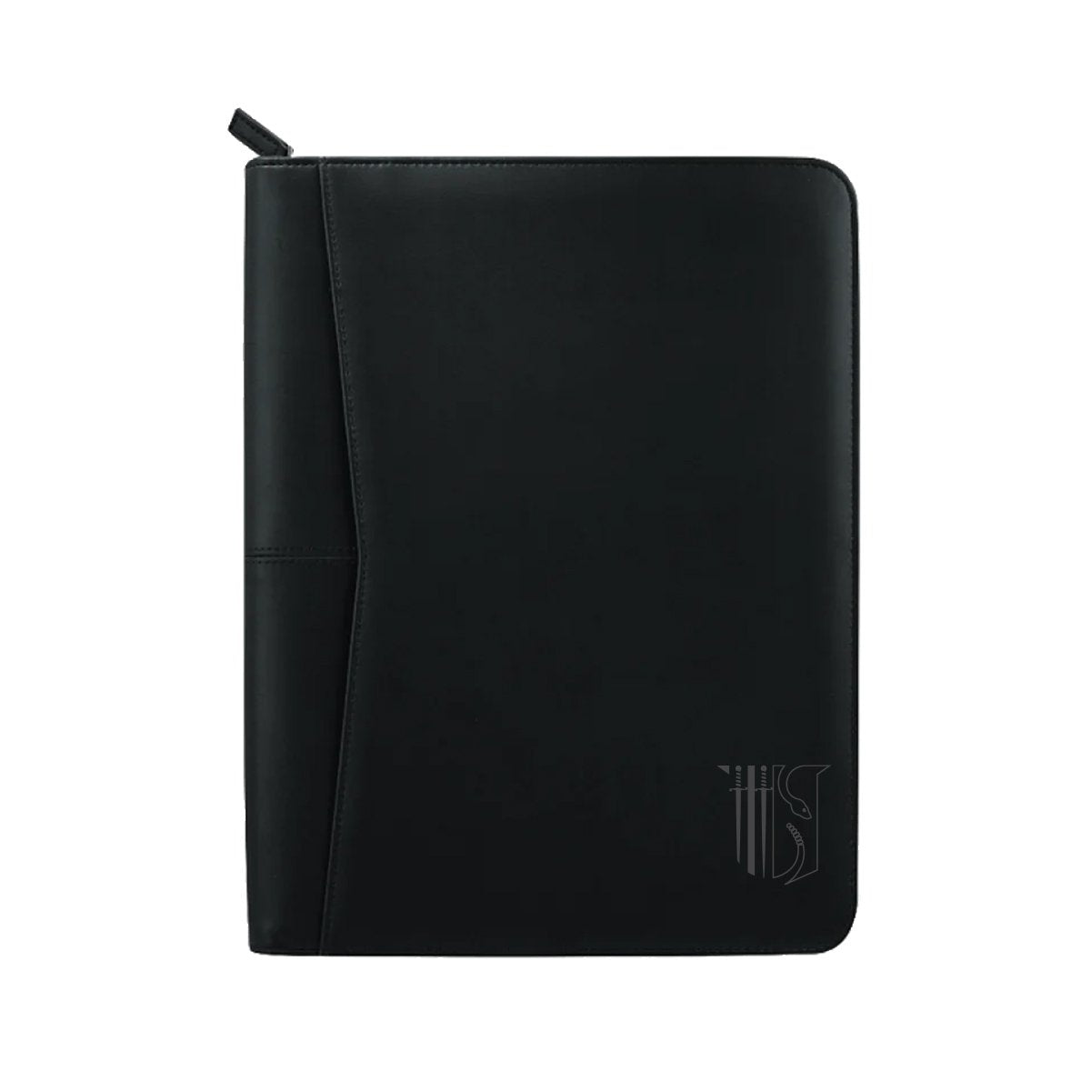 Theta Chi Zippered Crest Padfolio | Theta Chi | Office products > Padfolios