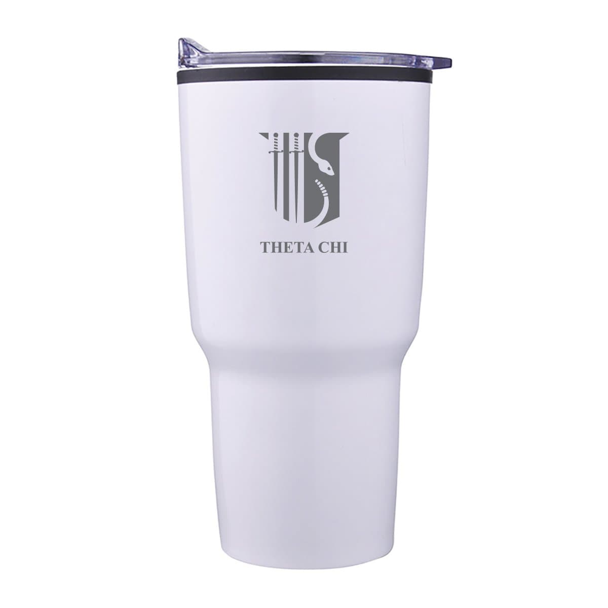 Theta Chi 30oz White Tumbler | Theta Chi | Drinkware > Travel mugs