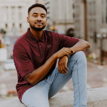 Theta Chi Nike Embroidered Performance Polo