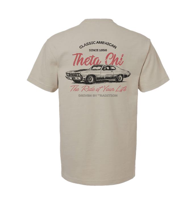 Bone Printed Premium T-Shirt Front