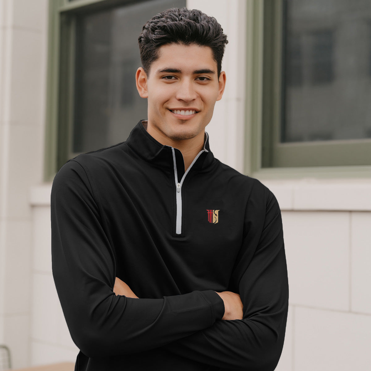 Theta Chi Peter Millar Perth Stretch Quarter Zip