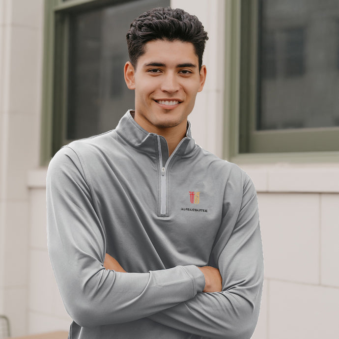 Theta Chi Personalized Peter Millar Perth Stretch Quarter Zip