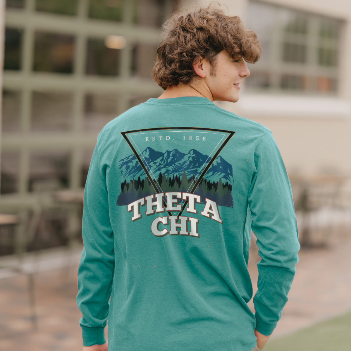 Theta Chi Mountain Peak Long Sleeve Tee