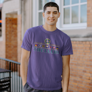 Theta Chi Vintage Catamaran Club Short Sleeve Tee