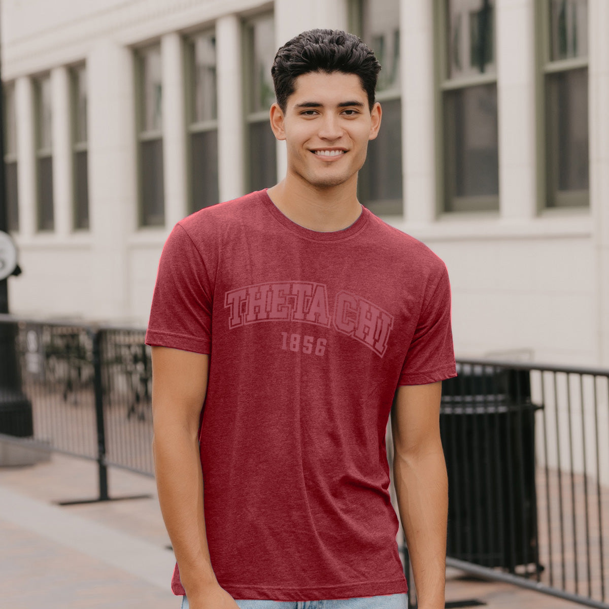 New! Theta Chi Monochrome Brotherhood Short Sleeve Tee