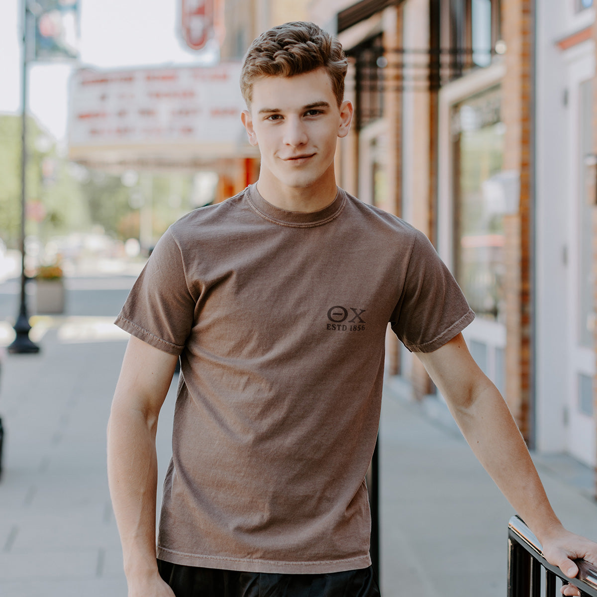New! Theta Chi Hunting Club Short Sleeve Tee