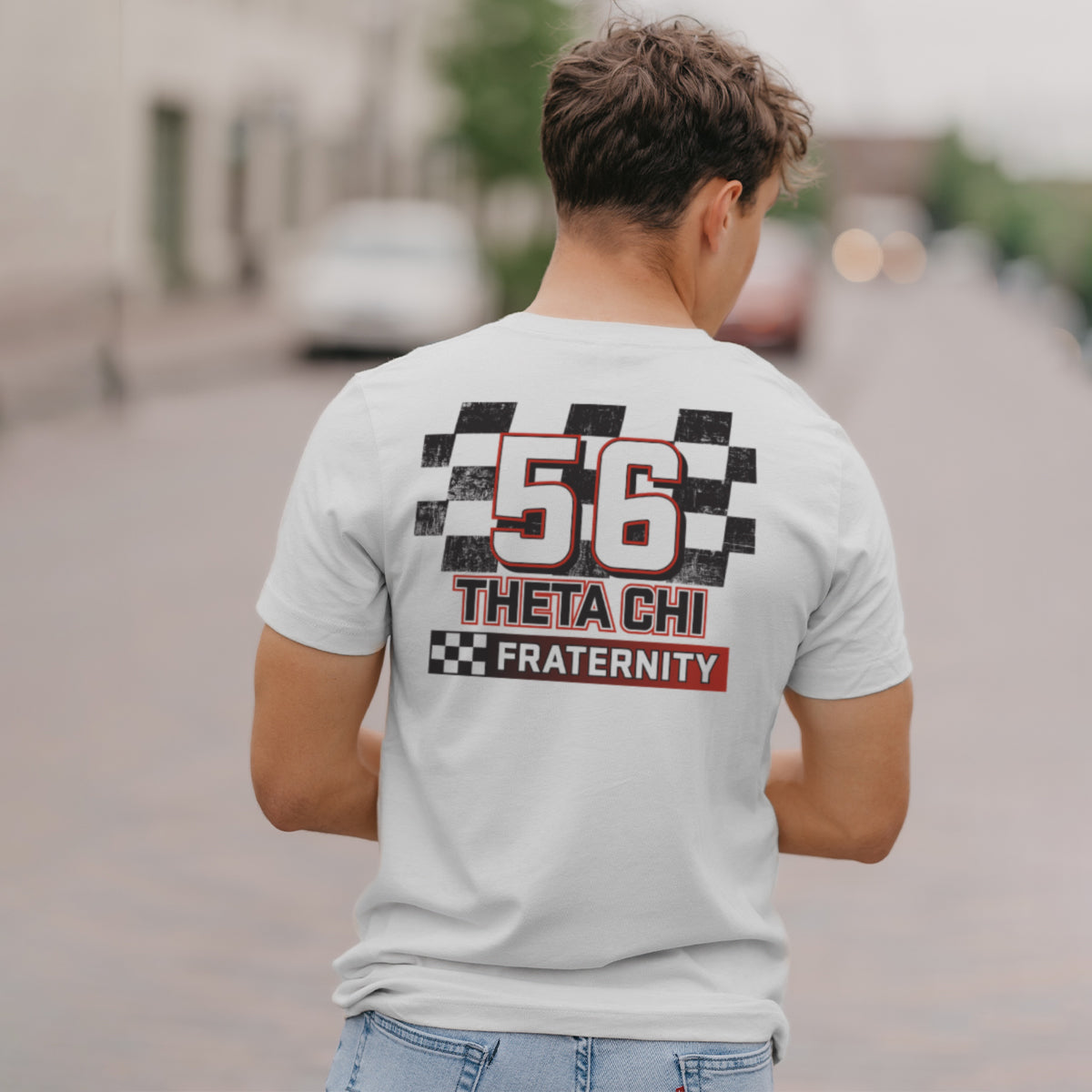 New! Theta Chi Victory Lap Short Sleeve Tee