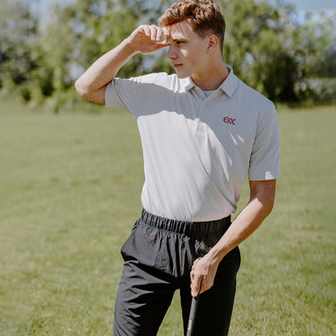 Theta Chi White Callaway Greek Letter Golf Polo