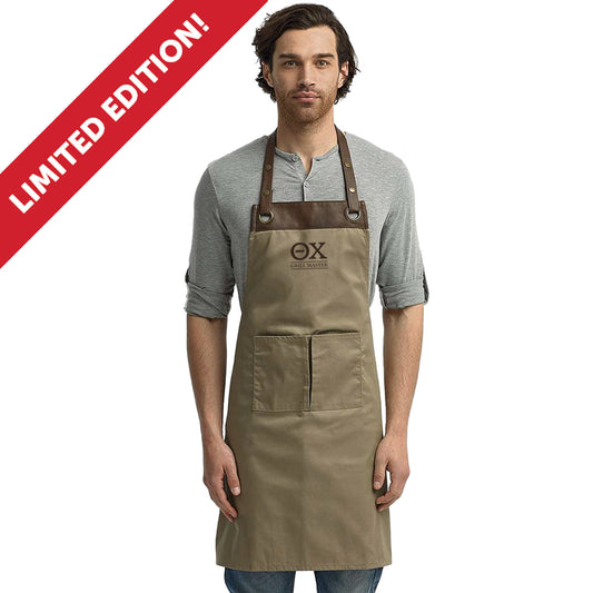 New! Theta Chi Grill Master Embroidered Apron