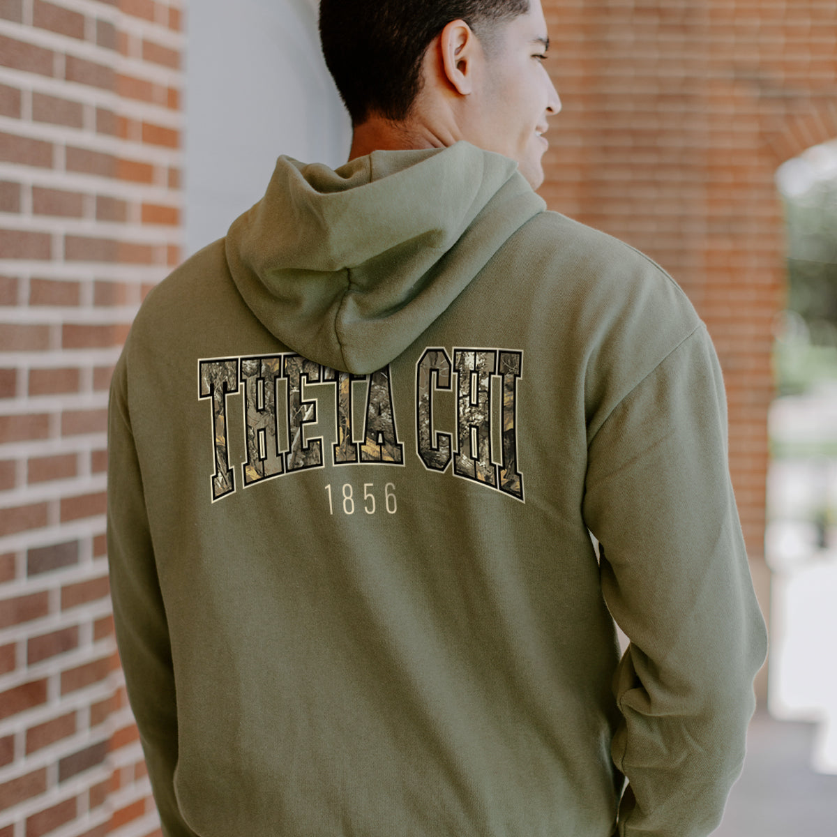 New! Theta Chi Tactical Camo Hoodie