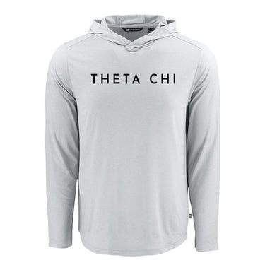 Theta Chi Frat Cutter & Buck Lightweight Performance Hoodie.