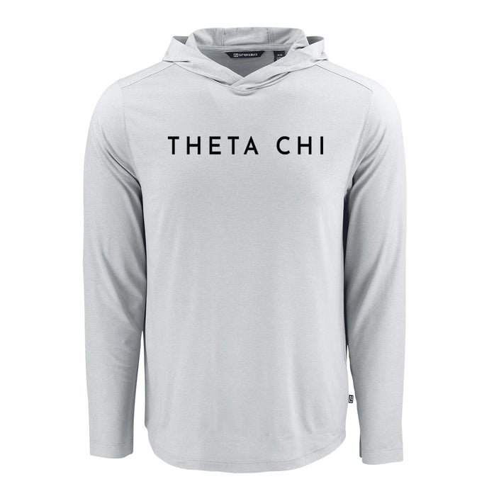 Theta Chi Frat Cutter & Buck Lightweight Performance Hoodie.
