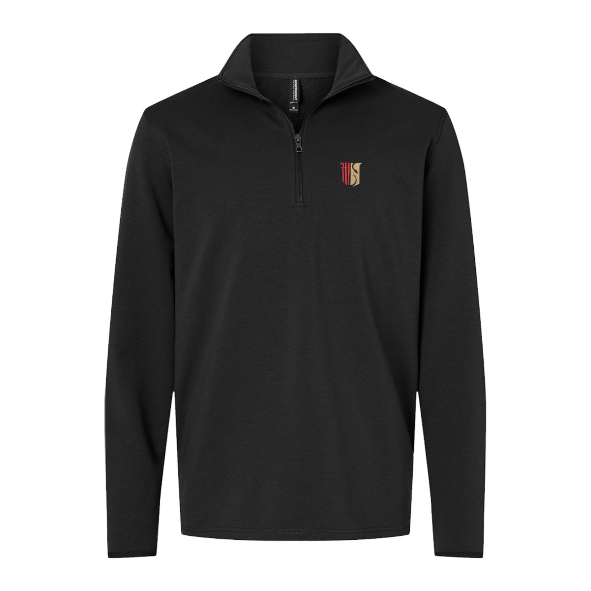 New! Theta Chi Embroidered Symbol Quarter Zip