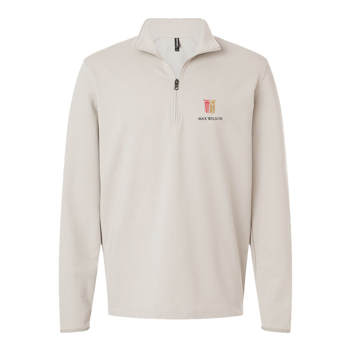 New! Theta Chi Embroidered Symbol Quarter Zip