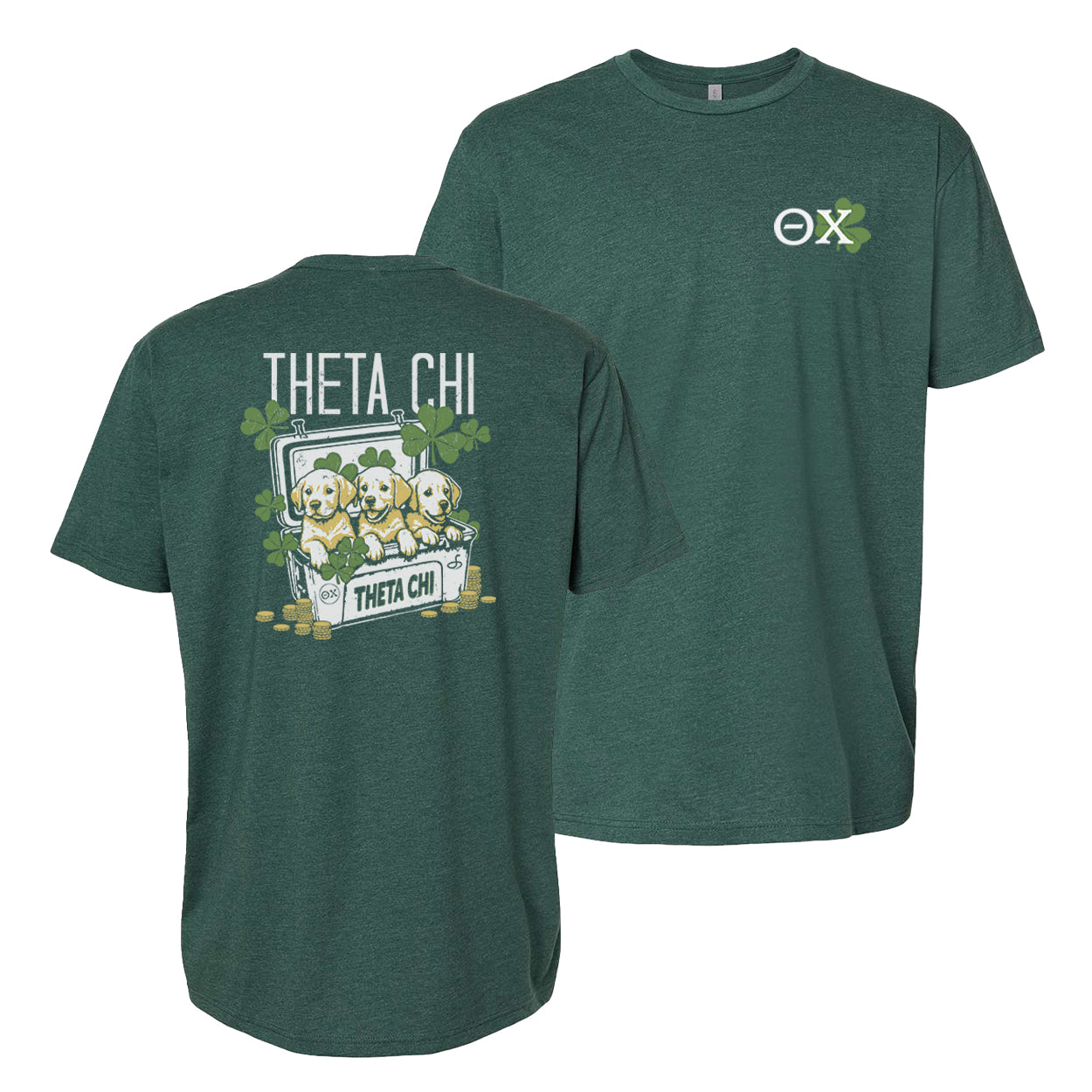 Green Theta Chi St.Patrick's t-shirt