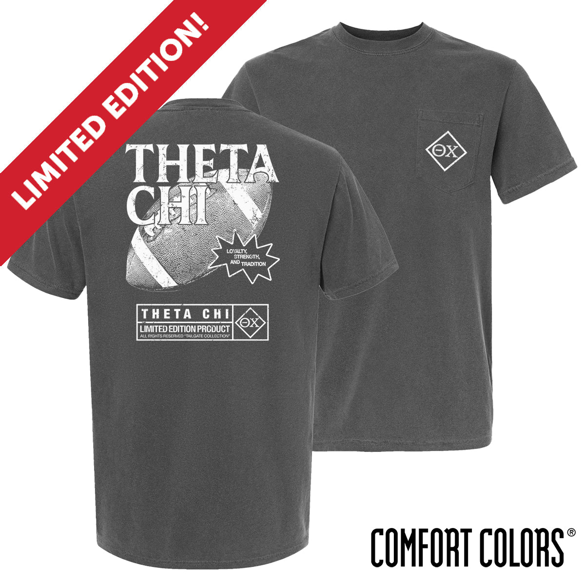 Theta Chi Gridiron Season Short Sleeve Tee