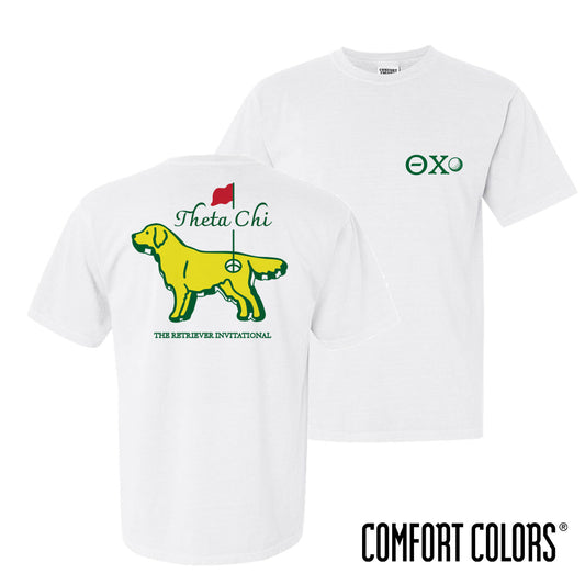 New! Theta Chi The Retriever Invitational Short Sleeve Tee