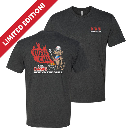 New! Theta Chi Flames, Fraternity & Freedom Tee