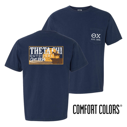 New! Theta Chi Great Outdoors Tee