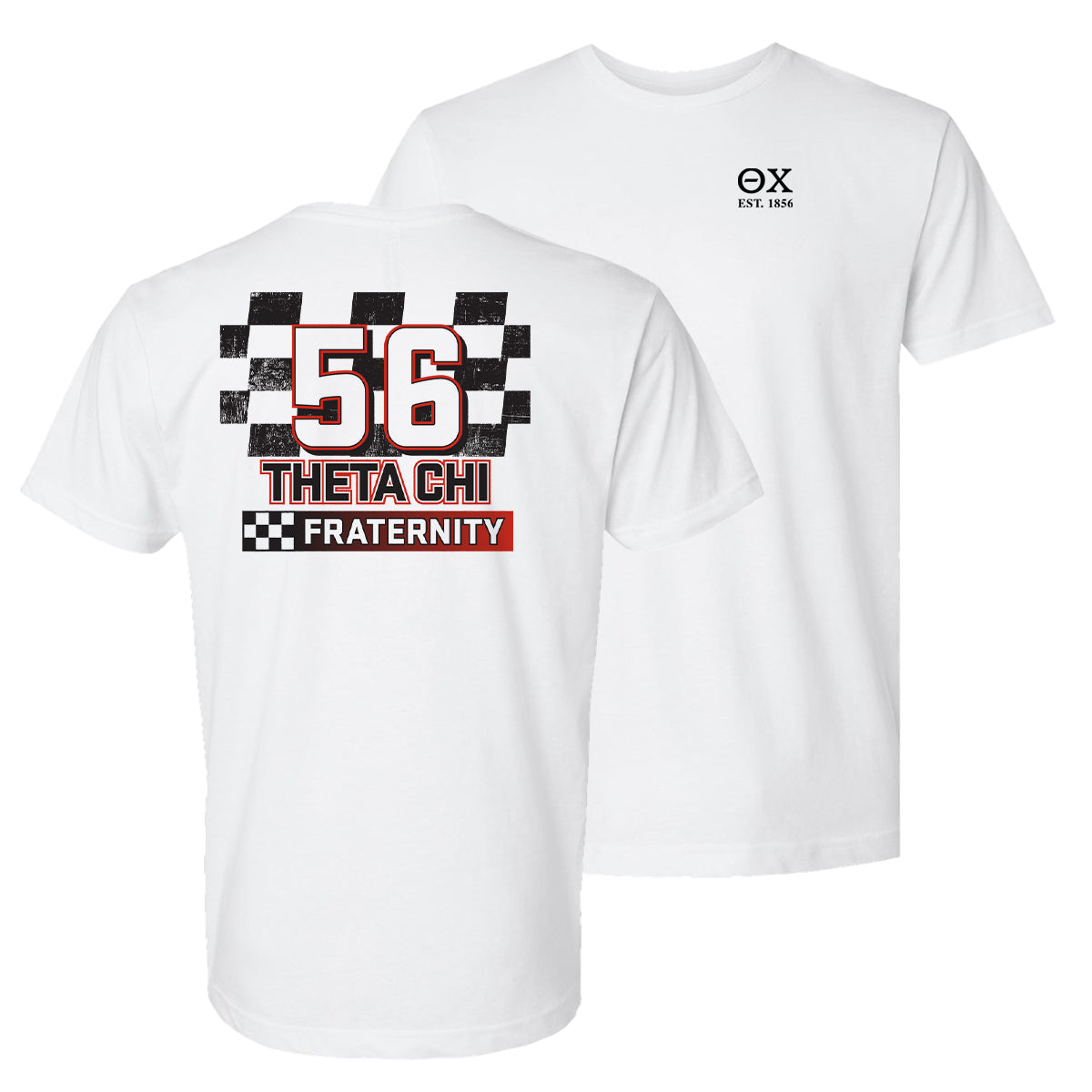 New! Theta Chi Victory Lap Short Sleeve Tee