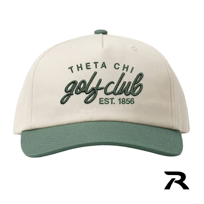 Theta Chi Green Golf Club Hat