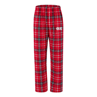 Theta Chi Red Plaid Flannel Pants
