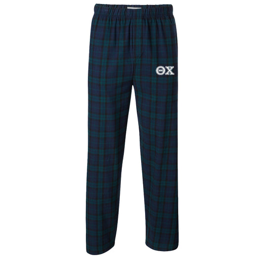 Theta Chi Blackwatch Plaid Flannel Pants