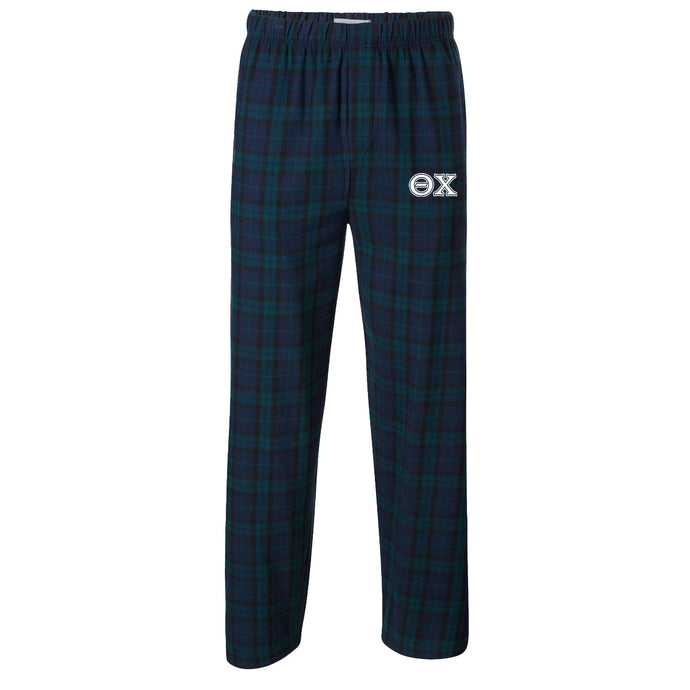 Theta Chi Blackwatch Plaid Flannel Pants