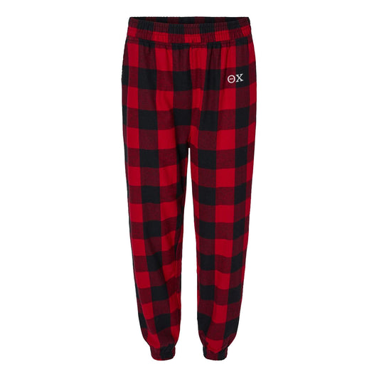 Theta Chi Flannel Joggers