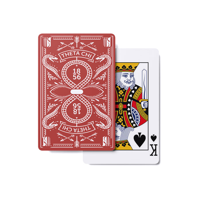 New! Theta Chi Heritage Playing Cards
