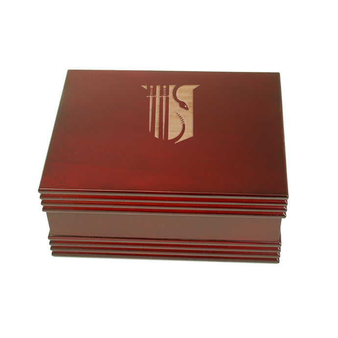 Theta Chi Deluxe Engraved Rosewood Box